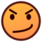 Face With Steam From Nose emoji on Emojidex